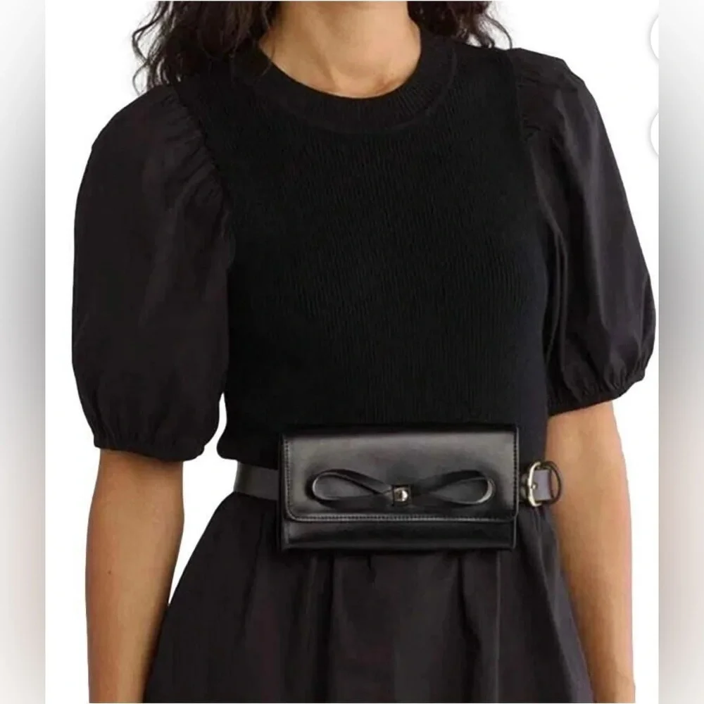 Kate Spade Adjustable Belt Bag Black - Picture 2 of 11